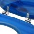 vidaXL WC Toilet Seat with Lid MDF Blue Water Drop Design - Image 7