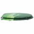 vidaXL WC Toilet Seat with Lid MDF Green Water Drop Design - Image 5