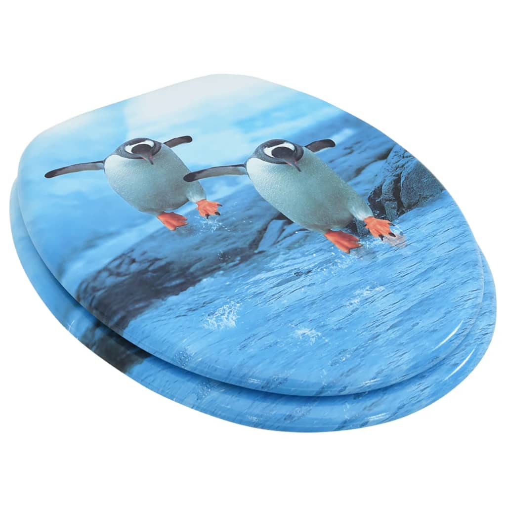 8720286028551_g_en_hd_2 vidaXL WC Toilet Seat with Lid MDF Penguin Design - Image 3