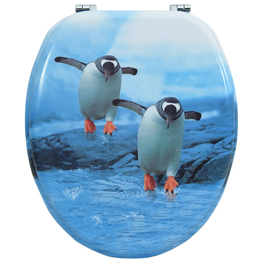 8720286028551_g_en_hd_5 vidaXL WC Toilet Seat with Lid MDF Penguin Design - Image 6