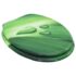 vidaXL WC Toilet Seat with Soft Close Lid MDF Green Water Drop Design - Image 3