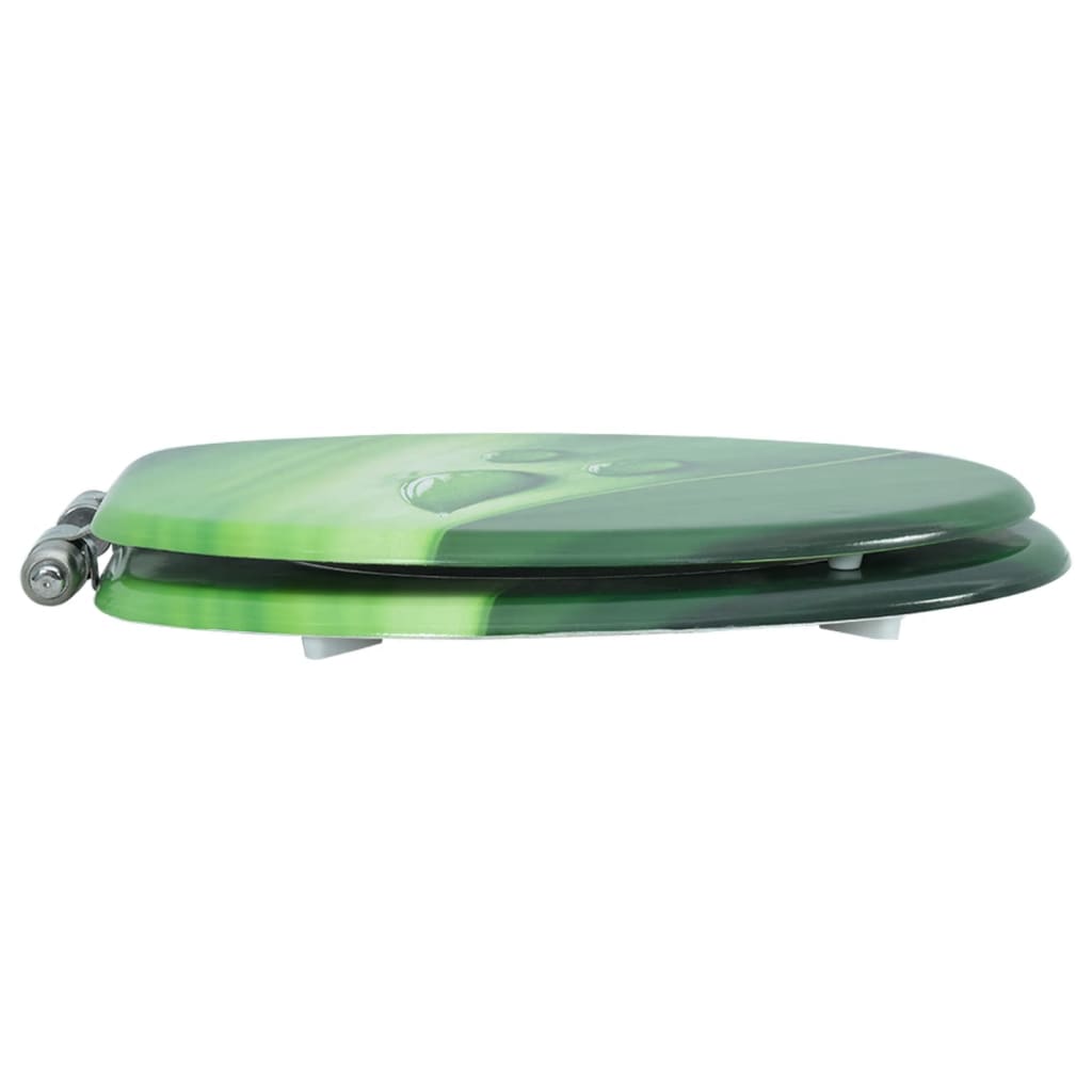 8720286028605_g_en_hd_4 vidaXL WC Toilet Seat with Soft Close Lid MDF Green Water Drop Design - Image 5