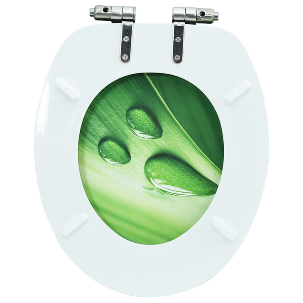 8720286028605_g_en_hd_6 vidaXL WC Toilet Seat with Soft Close Lid MDF Green Water Drop Design - Image 7