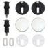 vidaXL WC Toilet Seat with Soft Close Lid MDF Beach Design - Image 8