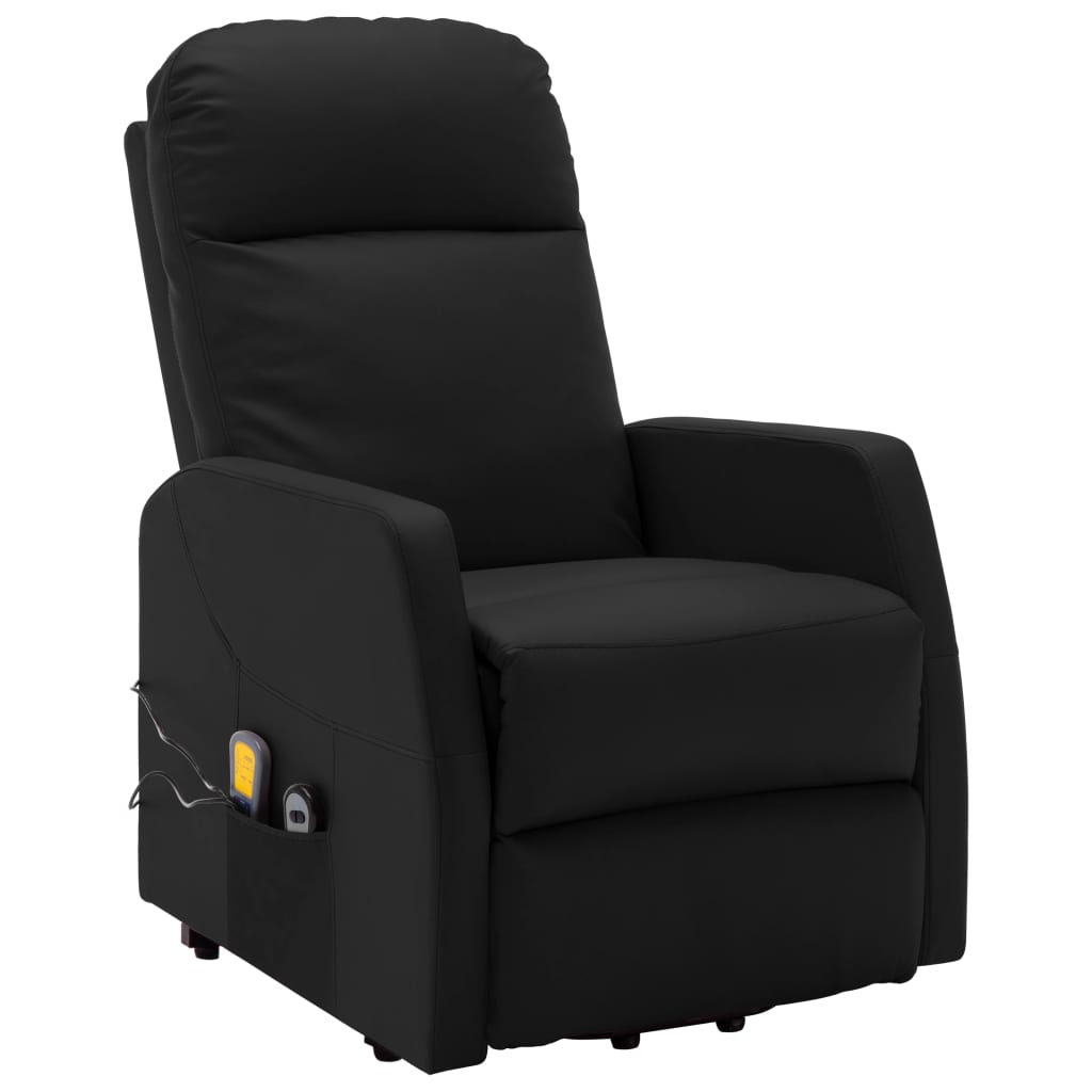 8720286030288_g_en_hd_1 vidaXL Stand up Massage Chair Black Faux Leather - Image 2