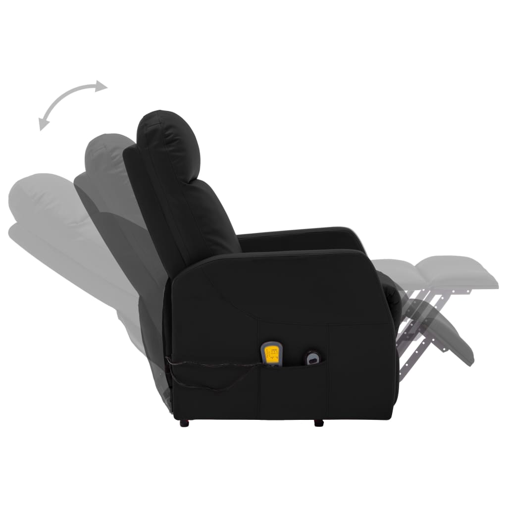 8720286030288_g_en_hd_3 vidaXL Stand up Massage Chair Black Faux Leather - Image 4