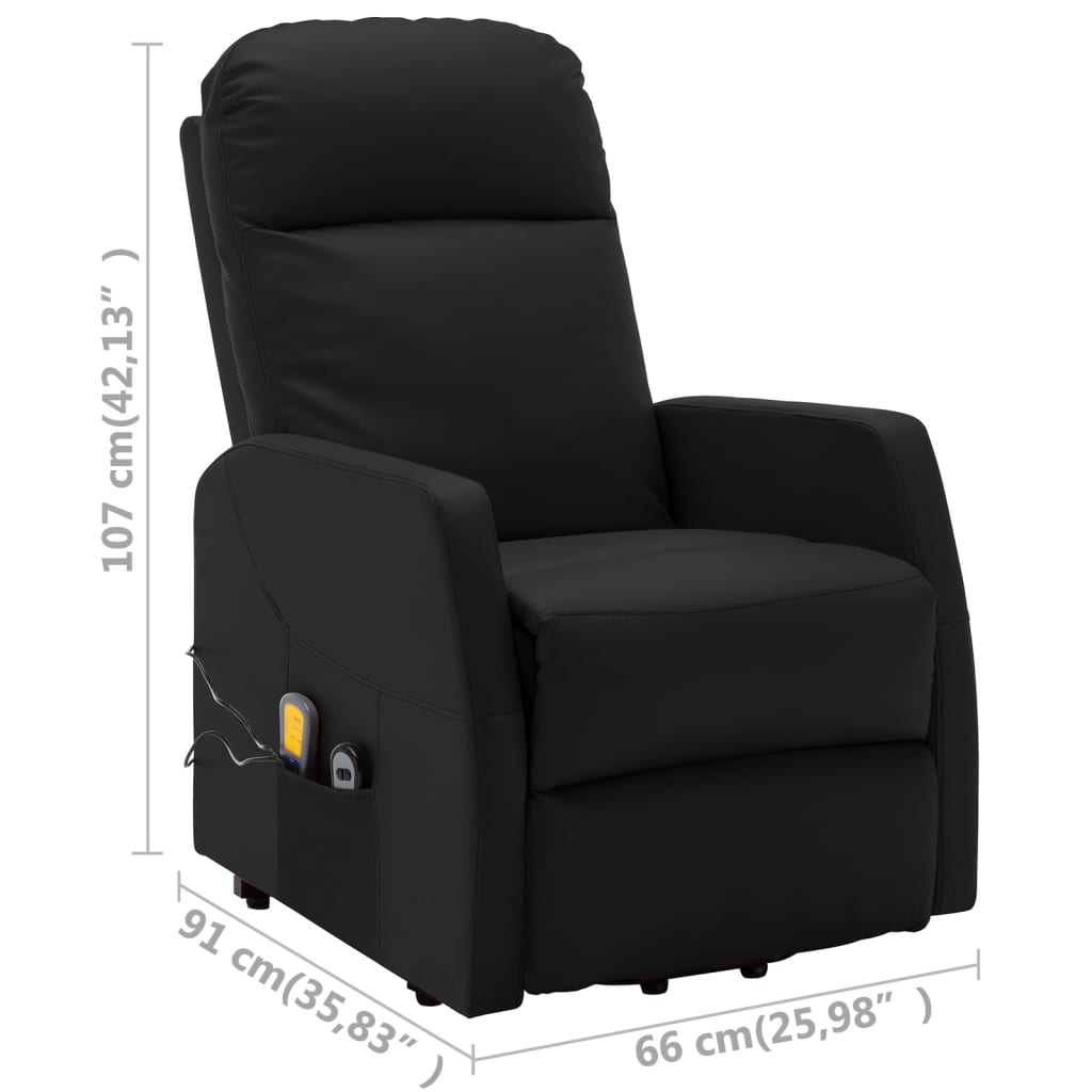 8720286030288_g_en_hd_7 vidaXL Stand up Massage Chair Black Faux Leather - Image 8