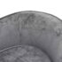vidaXL Dog Sofa Grey 69x49x40 cm Plush - Image 7