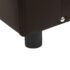 vidaXL Dog Sofa Brown 81x43x31 cm Plush and Faux Leather - Image 6