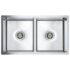 vidaXL Handmade Kitchen Sink with Overflow Hole Stainless Steel - Image 2