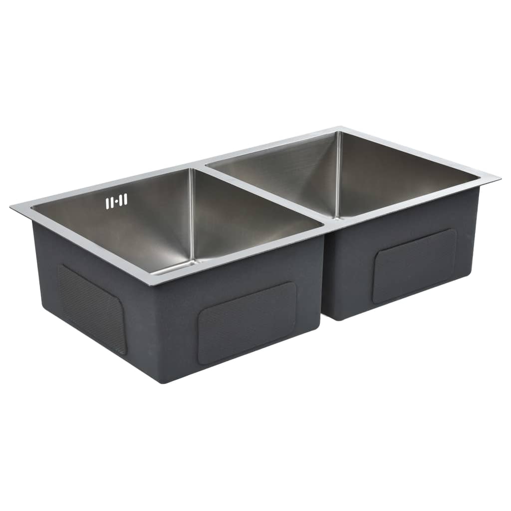8720286034361_g_en_hd_1 vidaXL Handmade Kitchen Sink with Overflow Hole Stainless Steel - Image 3