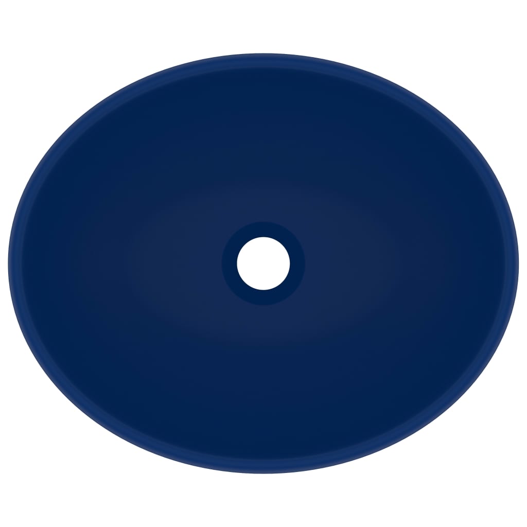 8720286036297_g_en_hd_2 vidaXL Luxury Basin Oval-shaped Matt Dark Blue 40x33 cm Ceramic - Image 4