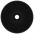 vidaXL Luxury Bathroom Basin Round Matt Black 32.5x14 cm Ceramic - Image 3