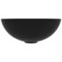 vidaXL Bathroom Sink Ceramic Matt Black Round - Image 3