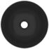 vidaXL Bathroom Sink Ceramic Matt Black Round - Image 4