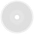 vidaXL Luxury Wash Basin Round Matt White 40x15 cm Ceramic - Image 3