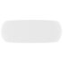 vidaXL Luxury Wash Basin Round Matt White 40x15 cm Ceramic - Image 4
