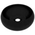 vidaXL Luxury Wash Basin Round Matt Black 40x15 cm Ceramic - Image 2