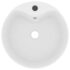 vidaXL Luxury Wash Basin with Overflow Matt White 36x13 cm Ceramic - Image 3