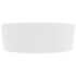 vidaXL Luxury Wash Basin with Overflow Matt White 36x13 cm Ceramic - Image 4