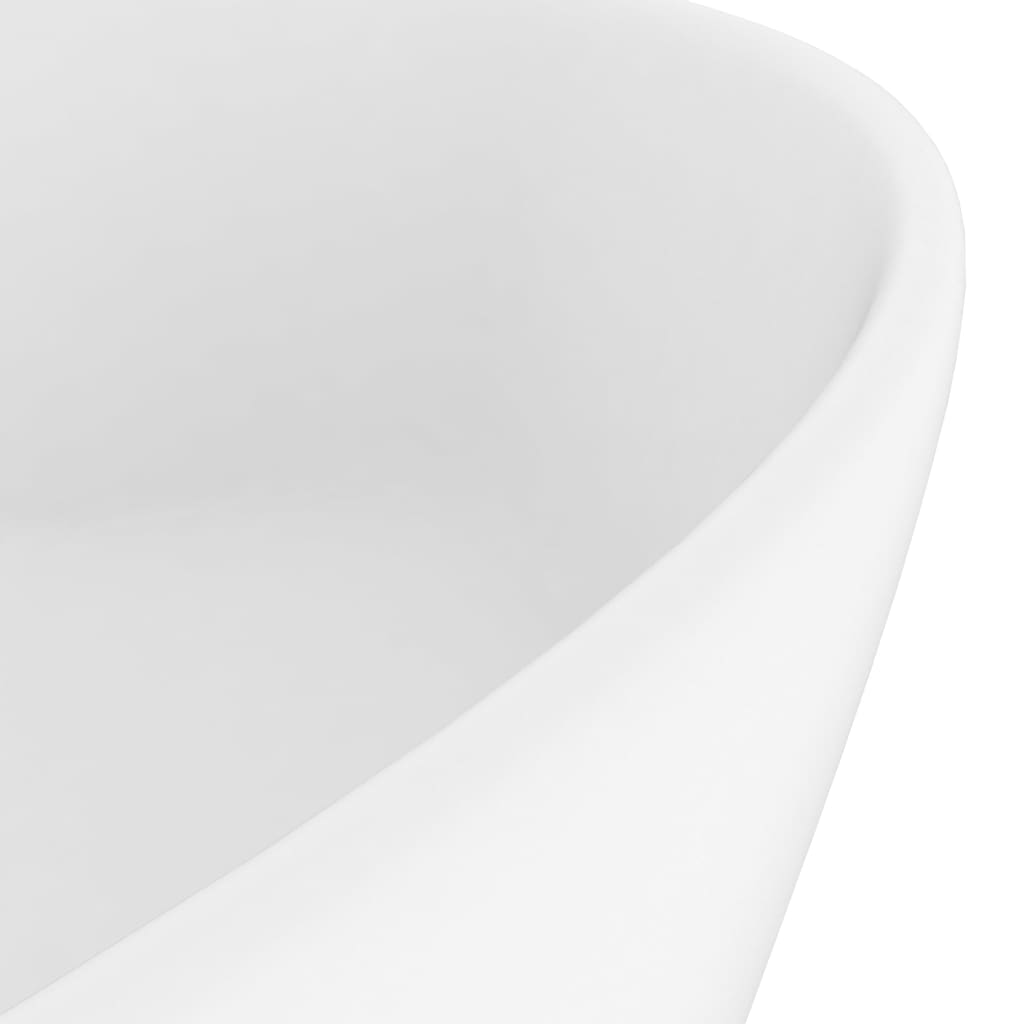 8720286037362_g_en_hd_4 vidaXL Luxury Wash Basin with Overflow Matt White 36x13 cm Ceramic - Image 6