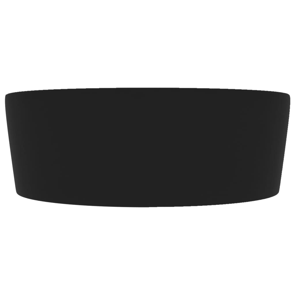 8720286037461_g_en_hd_2 vidaXL Luxury Wash Basin with Overflow Matt Black 36x13 cm Ceramic - Image 4