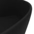 vidaXL Luxury Wash Basin with Overflow Matt Black 36x13 cm Ceramic - Image 6