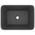 vidaXL Luxury Wash Basin Matt Dark Grey 41x30x12 cm Ceramic - Image 3