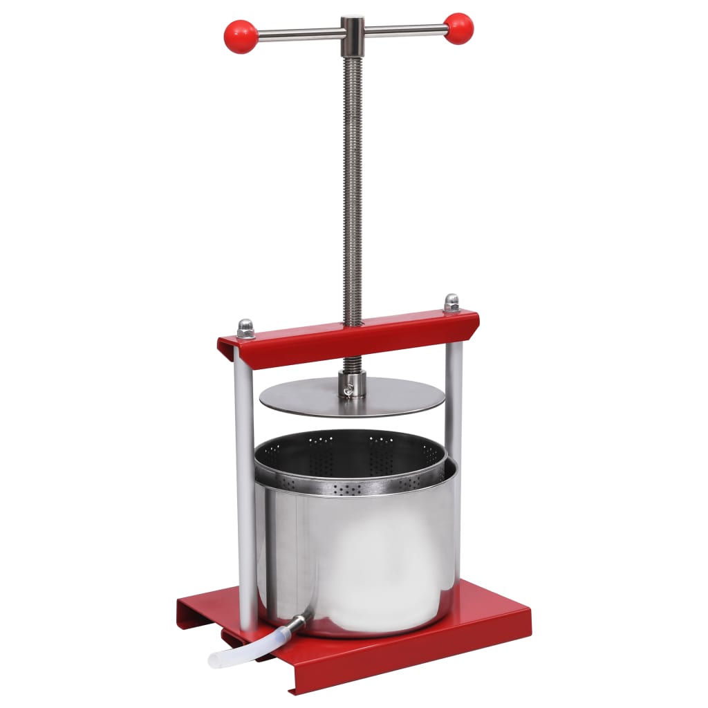 8720286037584_a_en_hd_1 vidaXL Fruit and Wine Press Stainless Steel 6 L - Image 1