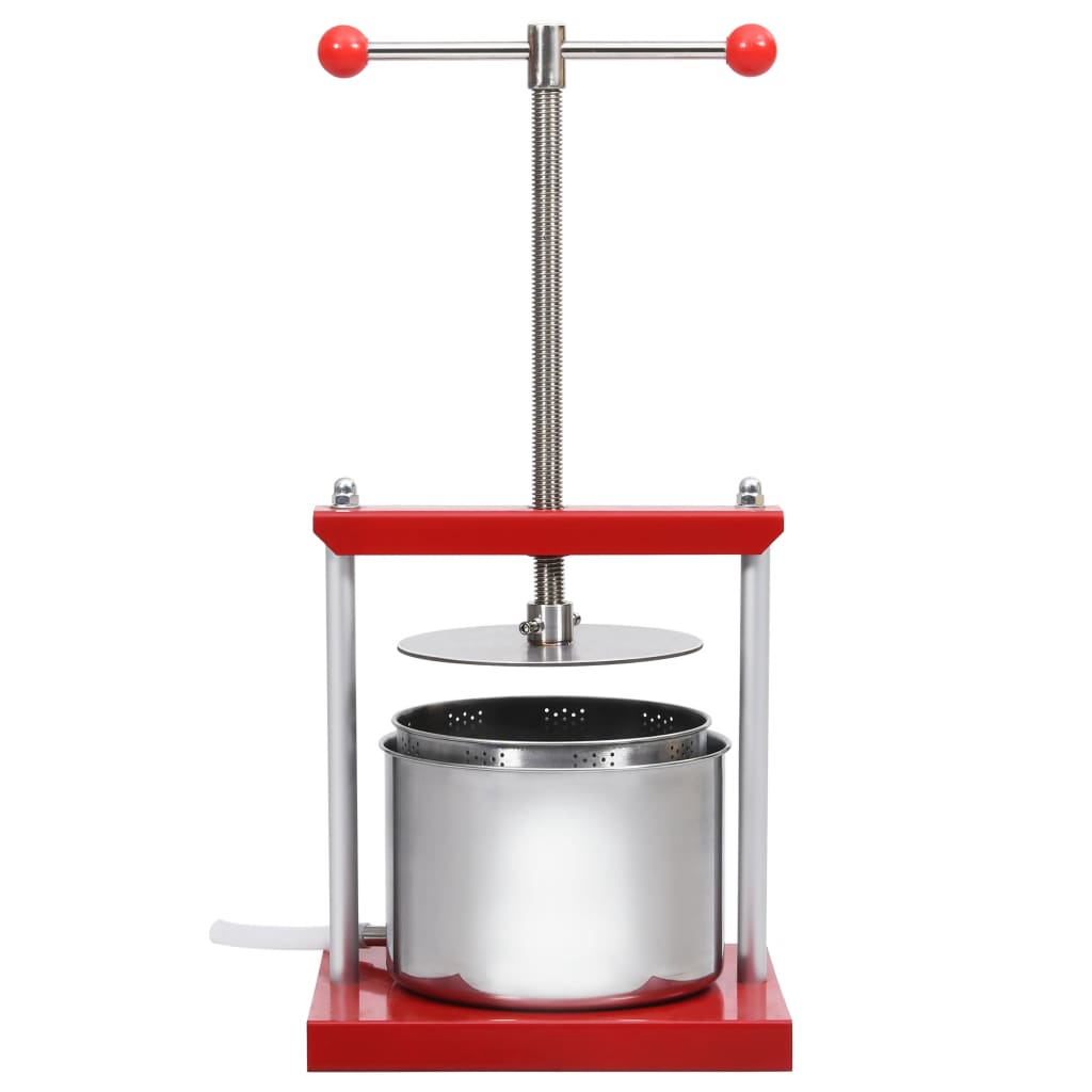 8720286037584_g_en_hd_1 vidaXL Fruit and Wine Press Stainless Steel 6 L - Image 2