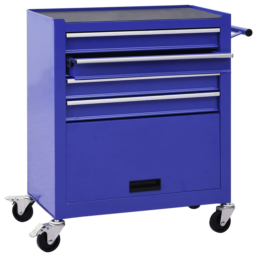 8720286038680_g_en_hd_1 vidaXL Tool Trolley with 4 Drawers Steel Blue - Image 2