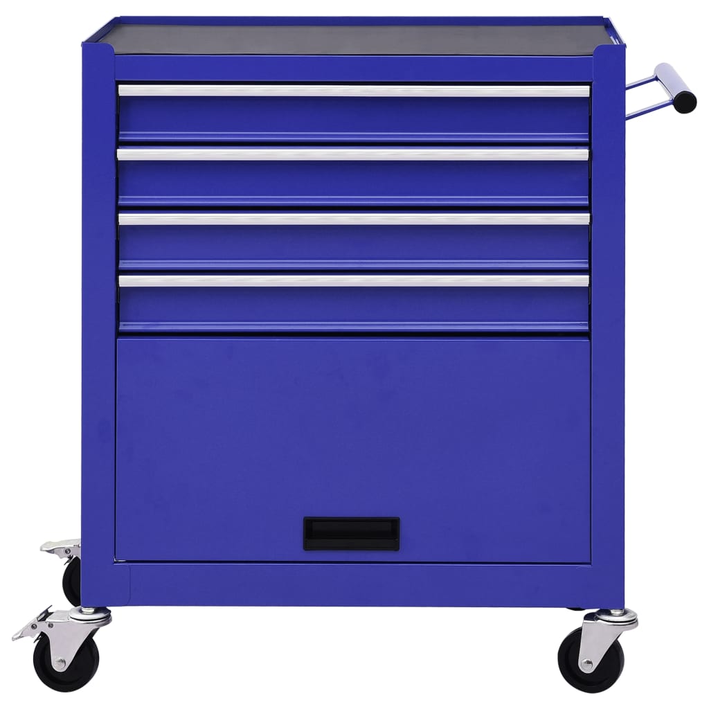 8720286038680_g_en_hd_2 vidaXL Tool Trolley with 4 Drawers Steel Blue - Image 3