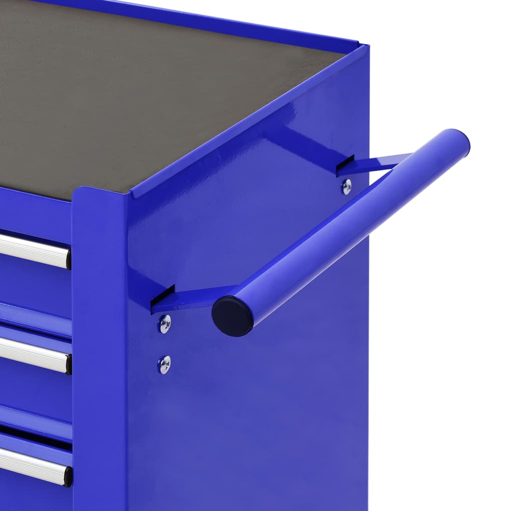 8720286038680_g_en_hd_4 vidaXL Tool Trolley with 4 Drawers Steel Blue - Image 5