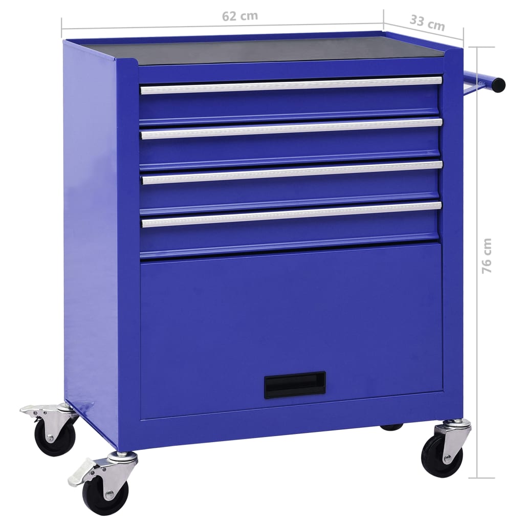 8720286038680_g_en_hd_7 vidaXL Tool Trolley with 4 Drawers Steel Blue - Image 8