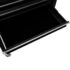 vidaXL Tool Trolley with 4 Drawers Steel Black - Image 6