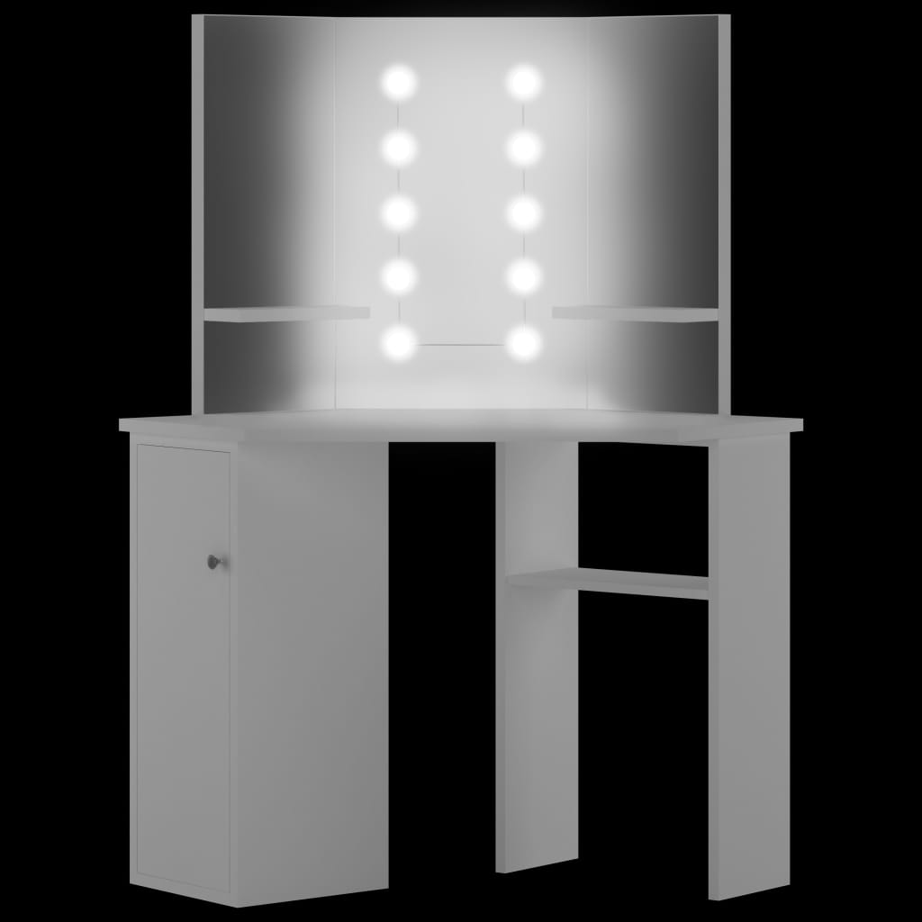 8720286039960_g_en_hd_3 vidaXL Corner Dressing Table Make-up Table with LED Light White - Image 6