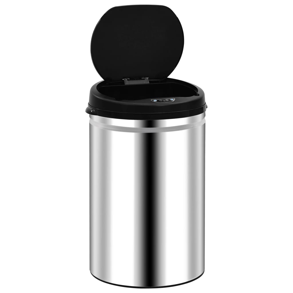 8720286043998_g_en_hd_2 vidaXL Automatic Sensor Dustbin 30 L Stainless Steel - Image 3