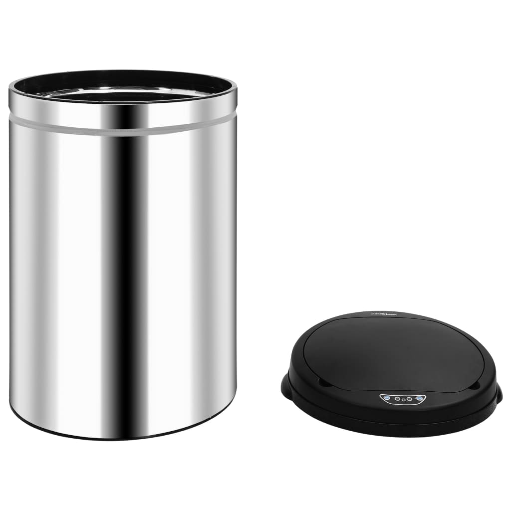 8720286043998_g_en_hd_3 vidaXL Automatic Sensor Dustbin 30 L Stainless Steel - Image 4