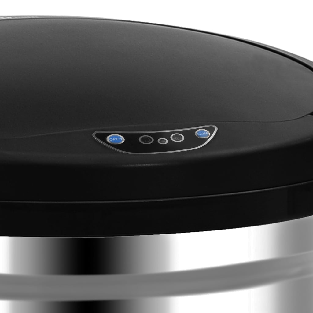 8720286043998_g_en_hd_5 vidaXL Automatic Sensor Dustbin 30 L Stainless Steel - Image 6