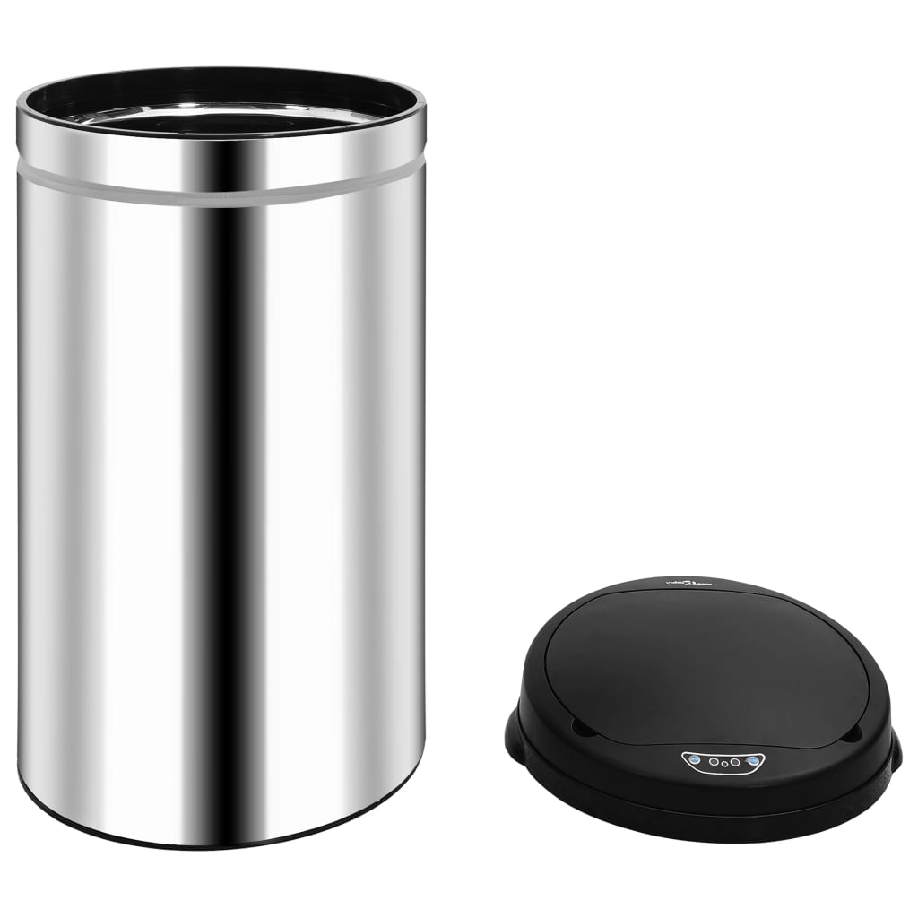 8720286044018_g_en_hd_3 vidaXL Automatic Sensor Dustbin 50 L Stainless Steel - Image 4