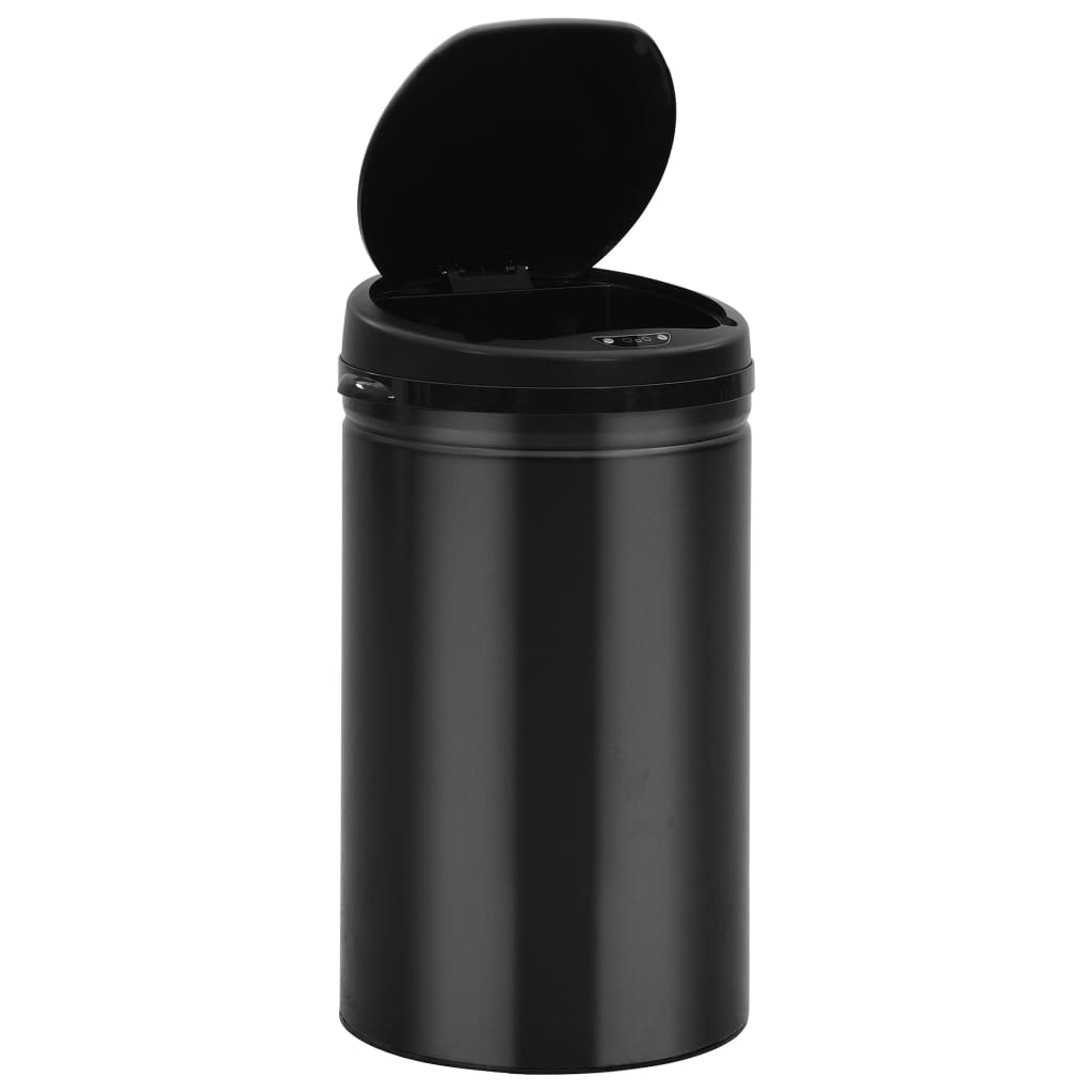 8720286044063_g_en_hd_2 vidaXL Automatic Sensor Dustbin 40 L Carbon Steel Black - Image 3