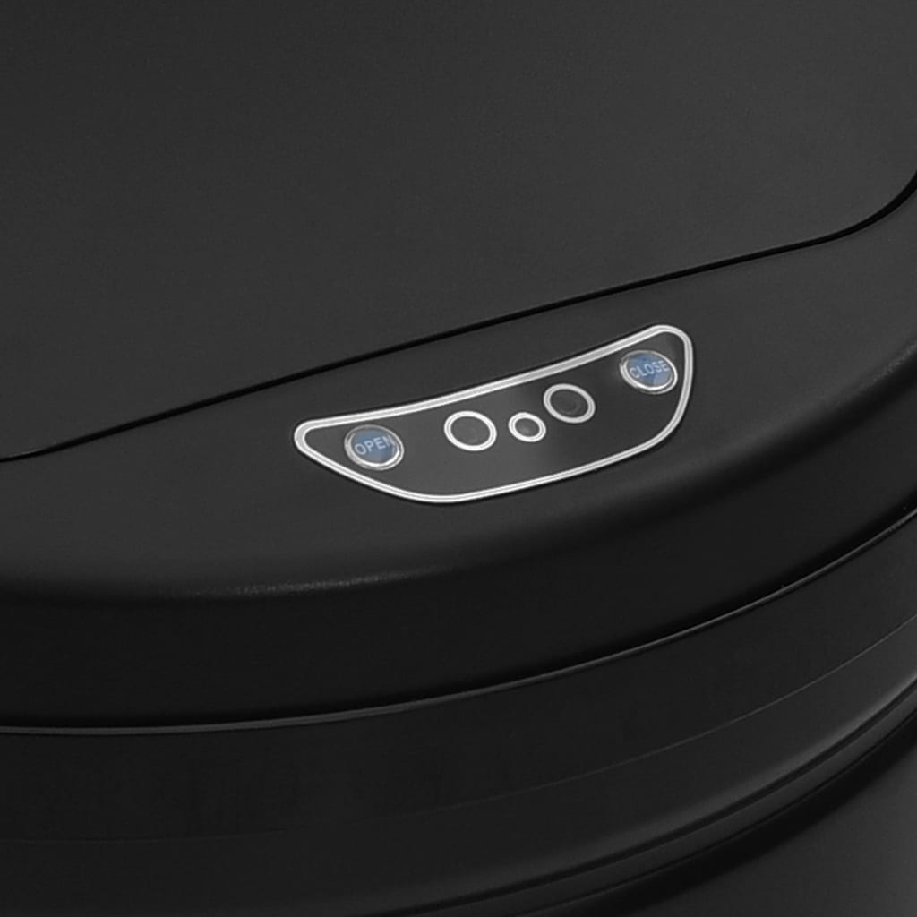 8720286044063_g_en_hd_5 vidaXL Automatic Sensor Dustbin 40 L Carbon Steel Black - Image 6
