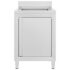 vidaXL Commercial Kitchen Sink Cabinet 60x60x96 cm Stainless Steel - Image 2