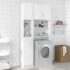 vidaXL Washing Machine Cabinet Set White Engineered Wood