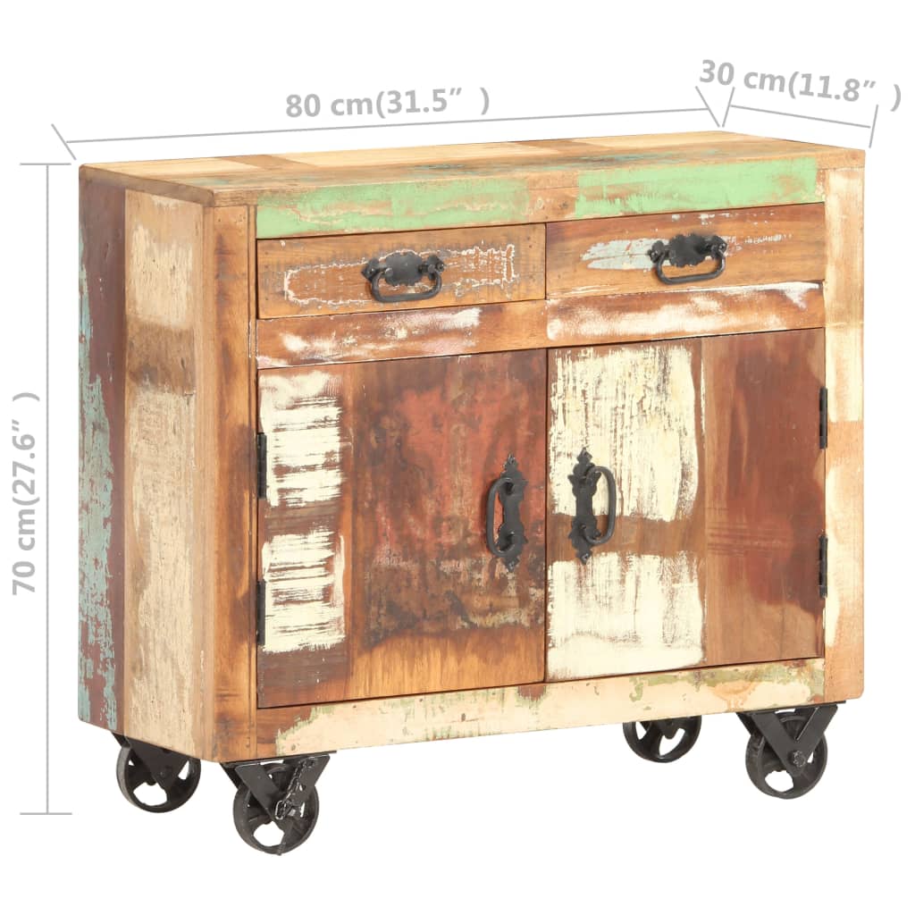 8720286054475_g_en_hd_7 vidaXL Sideboard 80x30x70 cm Solid Reclaimed Wood - Image 9