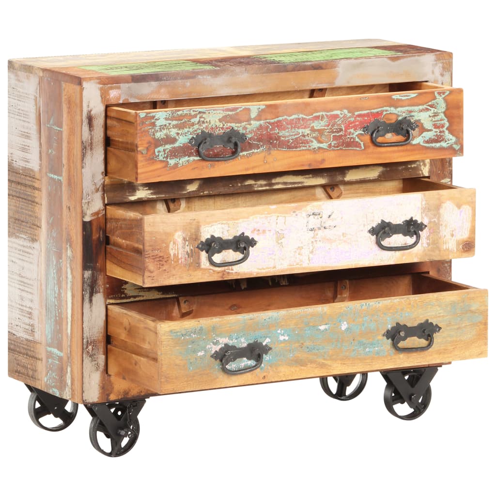 8720286054482_g_en_hd_1 vidaXL Sideboard 80x30x70 cm Solid Reclaimed Wood - Image 2