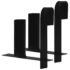vidaXL Dispensers for Privacy Fence Strips 2 pcs Steel
