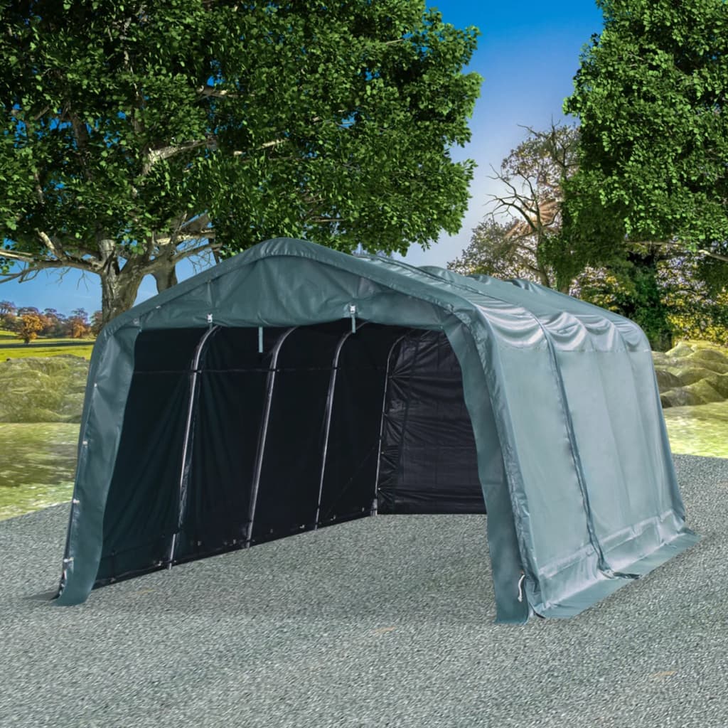 8720286054925_m_en_hd_1 vidaXL Removable Livestock Tent PVC 550 g/m² 3.3x6.4 m Dark Green - Image 1