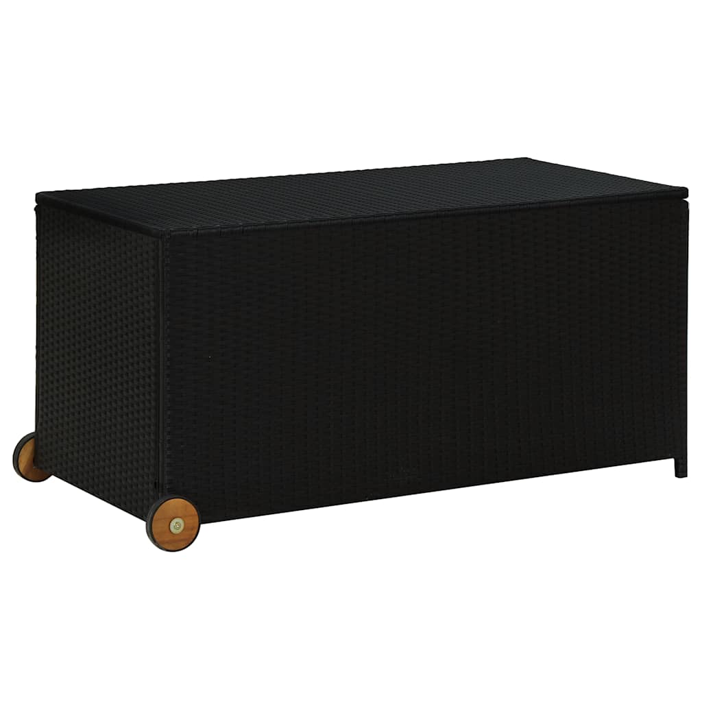 8720286055106_a_en_hd_1 vidaXL Garden Storage Box Black 120x65x61 cm Poly Rattan - Image 2