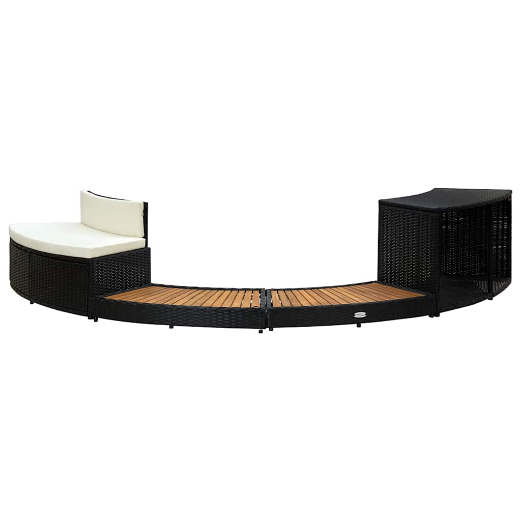 8720286055137_a_en_hd_1 vidaXL Spa Surround Black Poly Rattan and Acacia Wood - Image 2
